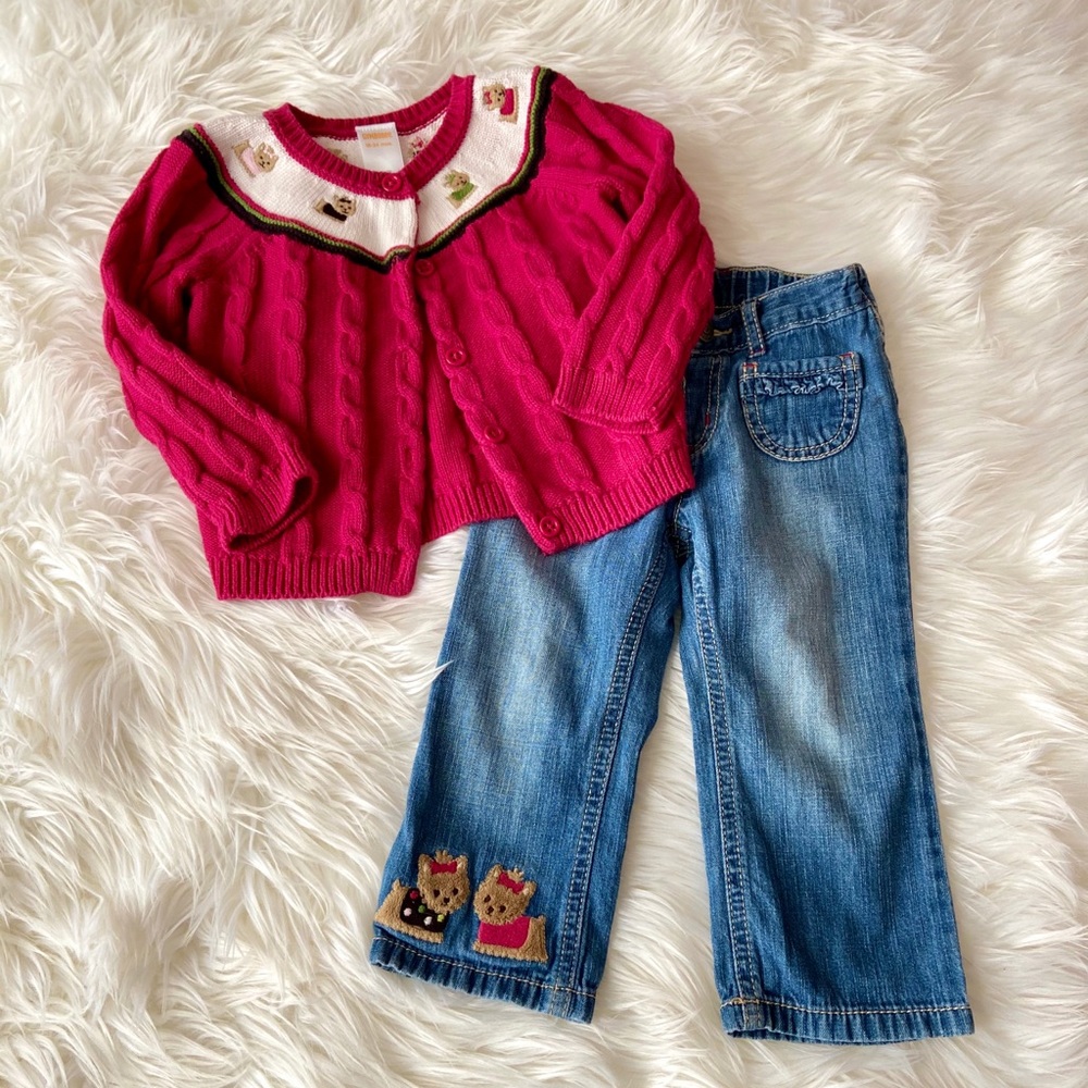 Gymboree “Pups & Kisses” Set 18-24M